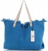 Bőr táska shopper bag Vittoria Gotti jeans V5902